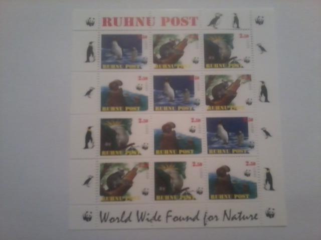 RUHNU POST SHEET WILDLIFE