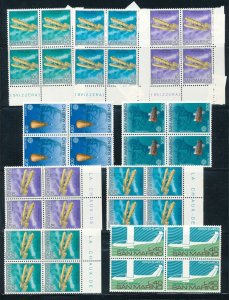 San Marino 1972/83 Air Balloons Blocks MNH (88 Stamps) CP383