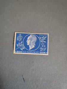 Stamps Guadeloupe Scott #B12 h