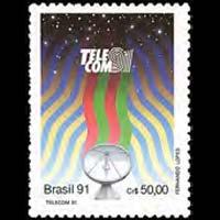 BRAZIL 1991 - Scott# 2332 Telecom Set of 1 NH