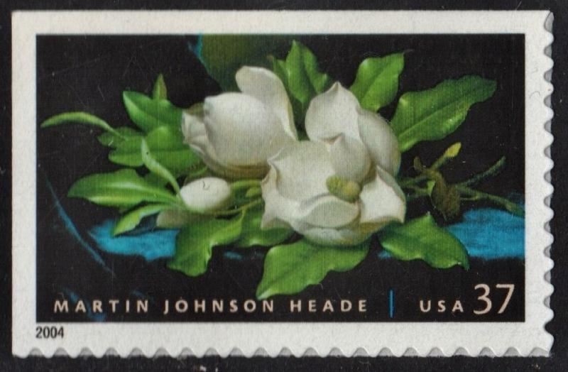 SC#3872 37¢ Magnolias Booklet Single (2004) SA