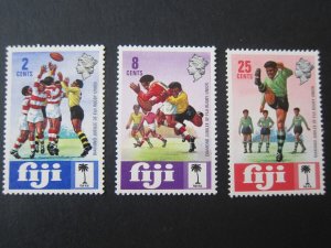 Fiji 1973 330-332 set MNH
