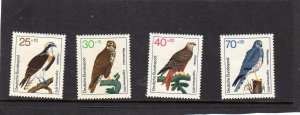 Germany 1973 Birds MNG