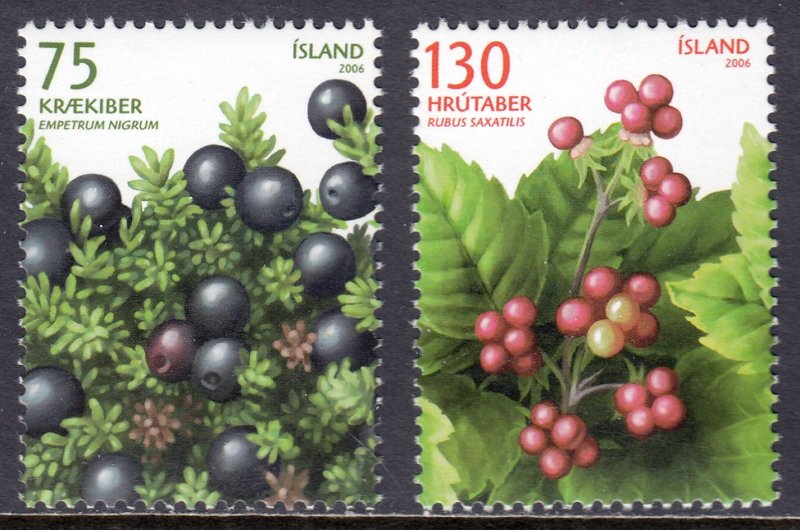 Iceland - Scott #1082-1083 - MNH - SCV $6.00