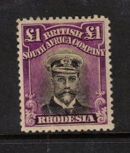 Rhodesia #138a (SG #279) Very Fine Mint Full Original Gum Lightly Hinged