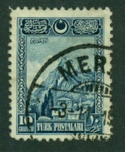 Turkey 1922 #642 U SCV(2024) = $0.40