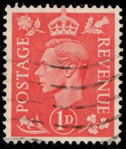 Great Britain #259 King George VI; Used