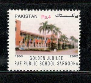 Pakistan 2003 Air Force Public School Sargodha Architecture  Sc 1019 MNH # 4236