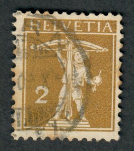 Switzerland #146 used single