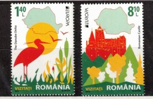 Romania Sc 5356-7 MNH Set of 2012 - Europa Issue