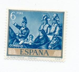 Spain 1968 Scott 1521 MNH - 6p, Fortuny painting, Queen Christina in carriage