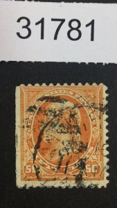 US STAMPS #275 USED LOT #31781