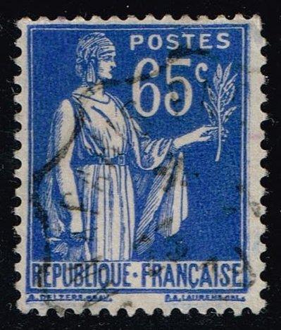 France #271 Peace with Olive Branch; Used (0.25)