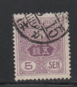 Japan  Scott# 133   used    singles