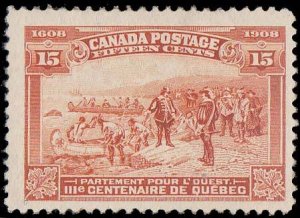 Canada Scott 105 Unused hinged.