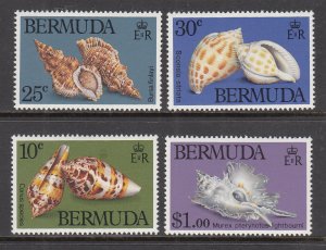 Bermuda 419-422 Seashells MNH VF