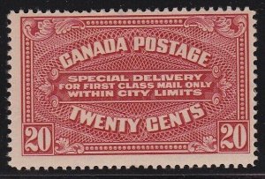 Canada E2 VF MLH  nice color cv $ 90 ! see pic !