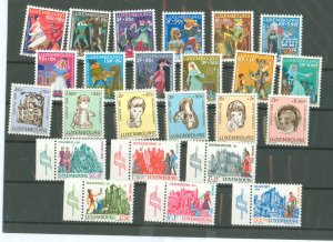 Luxembourg #B246/B275 Mint (NH) Single (Complete Set)