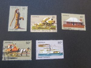 Australia 1972 Sc 533-36,538 FU 