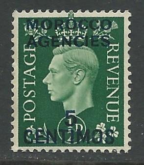 Great Britain - Morocco # 83 George V!   (1)  VF VLH