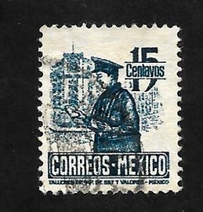Mexico 1947 - U - Scott #825