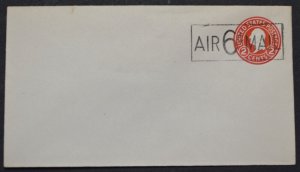 1945 US Sc. #UC8 die 1 air mail envelope, surcharged, mint, good shape