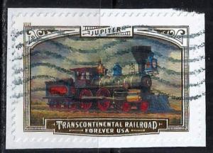 US ~ Scott # 5378 ~ Used on paper ~ Transcontinental Railroad