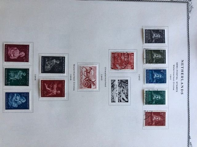 Netherlands Semi Postals 23 Scans