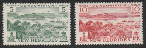 New Hebrides (Br) #82-83 MNH Short Set of 2