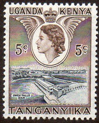 Kenya, Uganda & Tanganyika  Scott  103  Mint