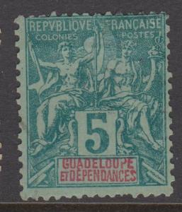 Guadeloupe Sc#30 Used