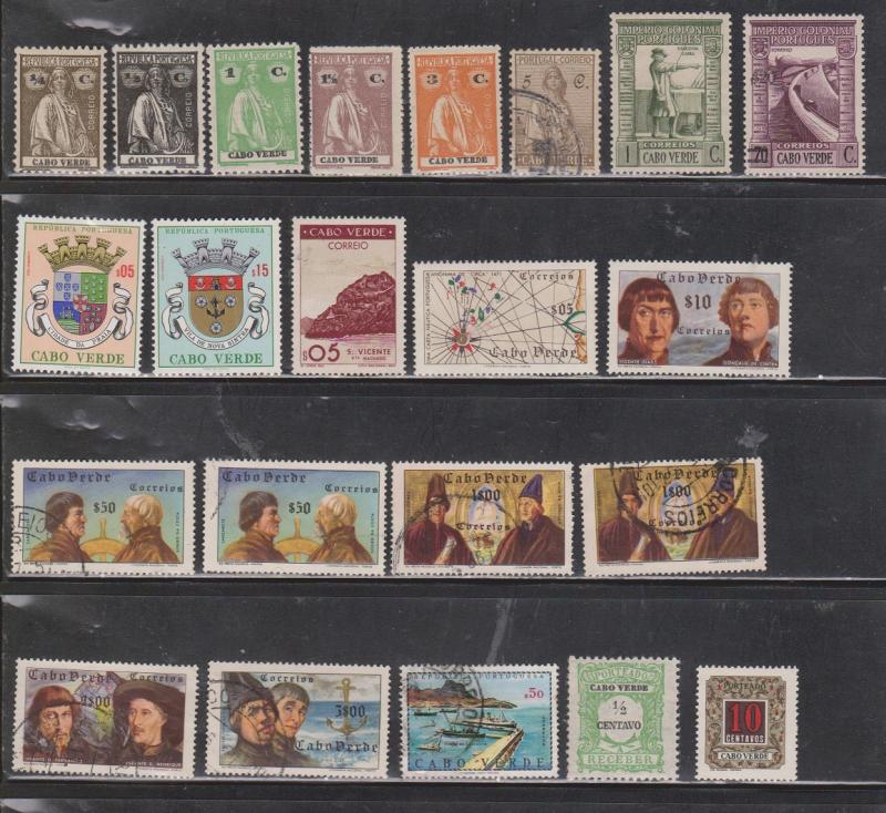 CAPE VERDE Small Lot Of Various Issues - Good Variety