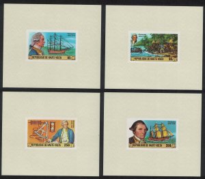 Upper Volta Captain James Cook 4 De-Luxes 1978 MNH SG#487-490 MI#719-722