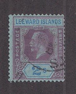 LEEWARD ISLANDS SC# 77   AVF/U
