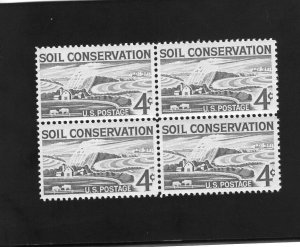 1133 Soil Conservation, MNH blk/4