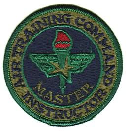 AIR TRAINING COMMAND MASTER INSTRUCTOR - SUBDUED PATCH