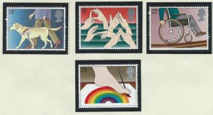 Great Britain  MNH sc 937-940