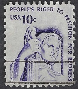 United States #1592 10¢ People's Right to Petition (1977). Used.