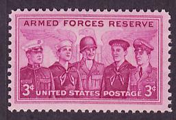 1067 Armed Forces Reserves MNH single