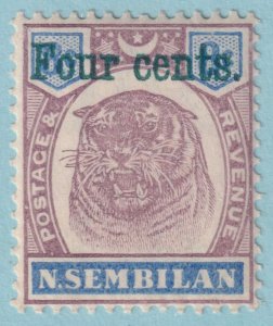 MALAYA - NEGRI SEMBILAN 15  MINT HINGED OG * NO FAULTS VERY FINE! - LGT