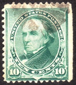 1890, US 10c, Webster, Used, Sc 226