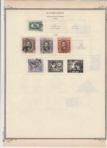 lithuania stamps page ref 17073 