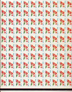 BRAZIL Flowers MNH Blocks (600 Stamps) (Top 534)