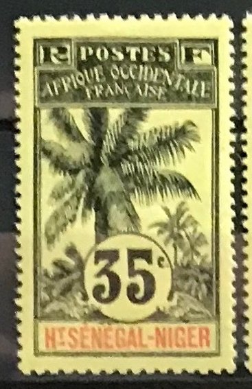 Upper Senegal & Niger #10 MH CV$5.50 Oil Palms