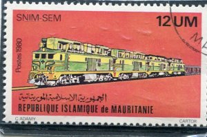 Mauritania 1980 RAILWAY SNIM-SEM 1v Perforated Fine used