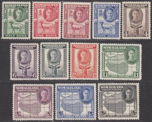 Somaliland Protectorate 96-107 MNH CV $55.00