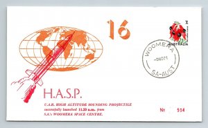 1971 Australia - UAR HASP 16 - Woomera Space Centre - F4865