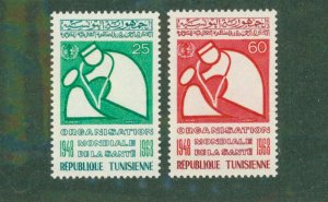 Tunisia 497-8 MH BIN $1.10