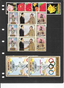 FUJEIRA 1972 COMMEMORATIVE COLLECTION MNH - SOLD AS SEEN (r)