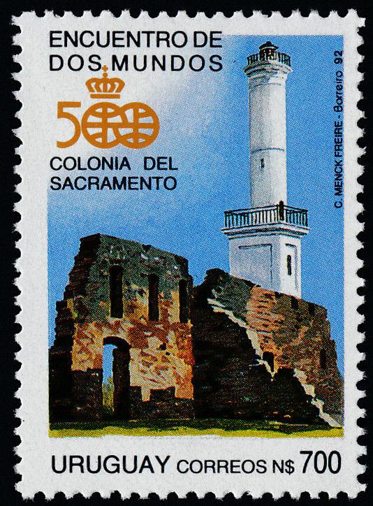 Uruguay 1428 MNH Lighthouse, Ruins